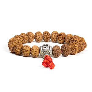 Mala/Armband Rudraksha OMPMH 21 Perlen  Mala/Armband Rudraksha OMPMH 21 Perlen