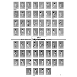 Poster Taiji-Schwert mit 32 Folgen