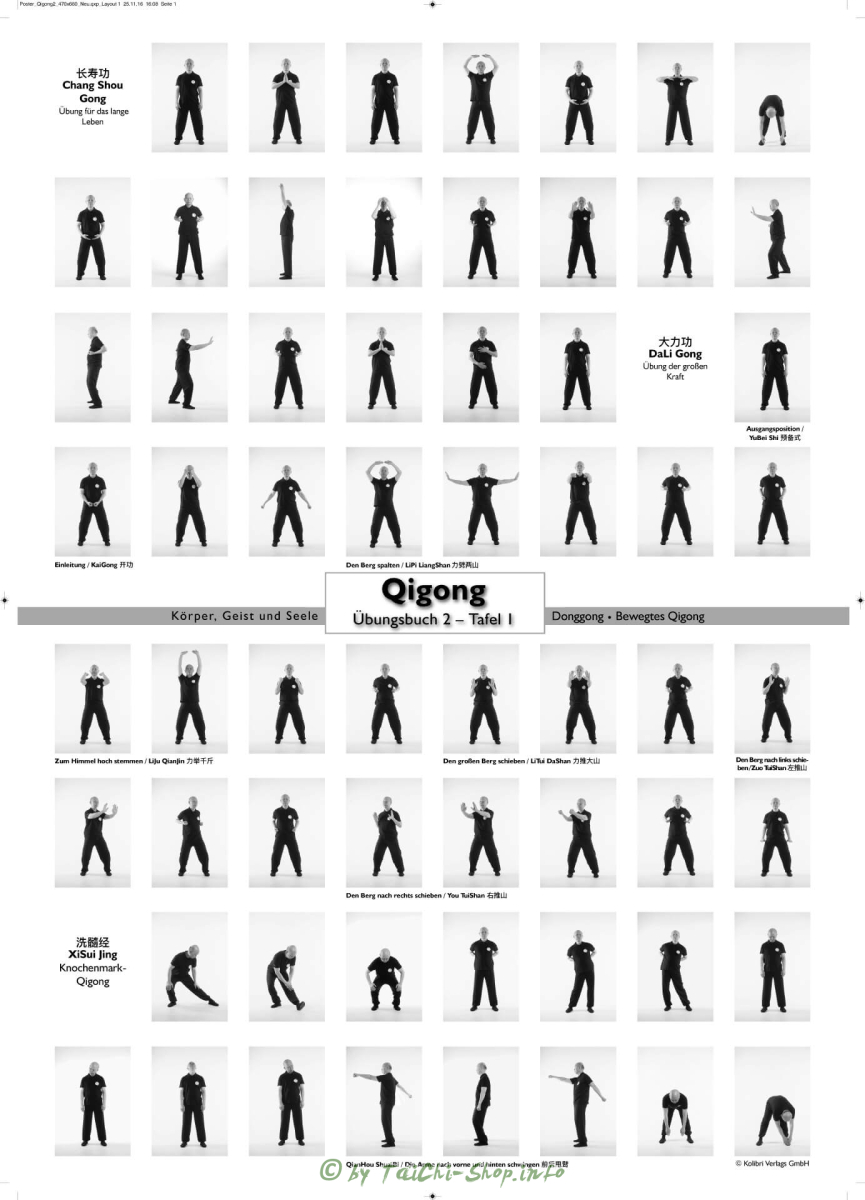 Poster Qigong Übungsbuch Band 2