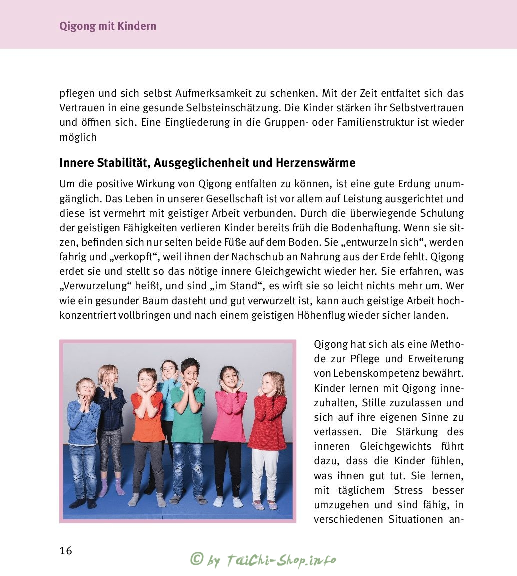 Buch: Qigong mit Kindern, m. Audio-CD