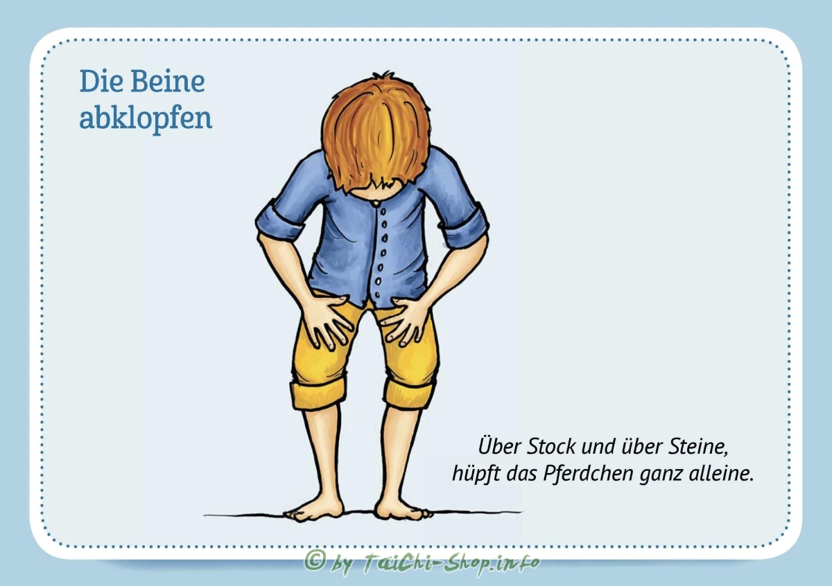 Bildkarten 30 Klopfübungen für die Körperwahrnehmung