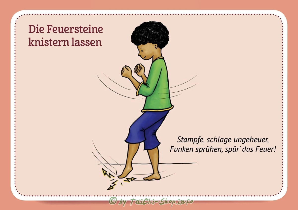 Bildkarten 30 Klopfübungen für die Körperwahrnehmung