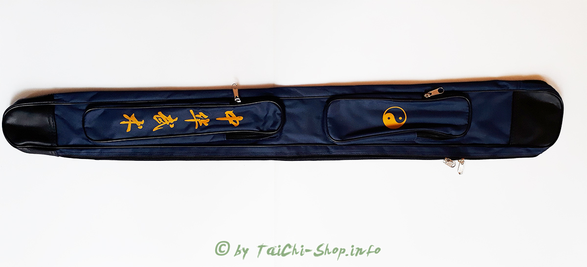 Einfache Schwerttasche aus Nylon blau