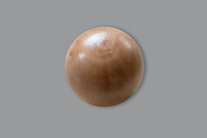 Tai Chi Ball aus massivem Holz 20cm Buche