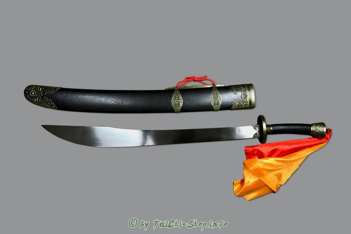 Intarsien Säbel mit flexibler Klinge 80cm