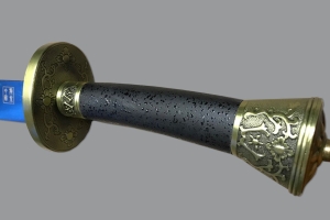 Intarsien Säbel mit flexibler Klinge 80cm