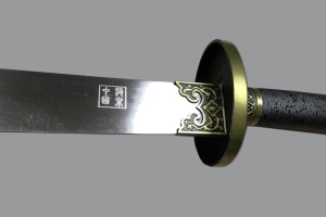 Intarsien Säbel mit flexibler Klinge 80cm