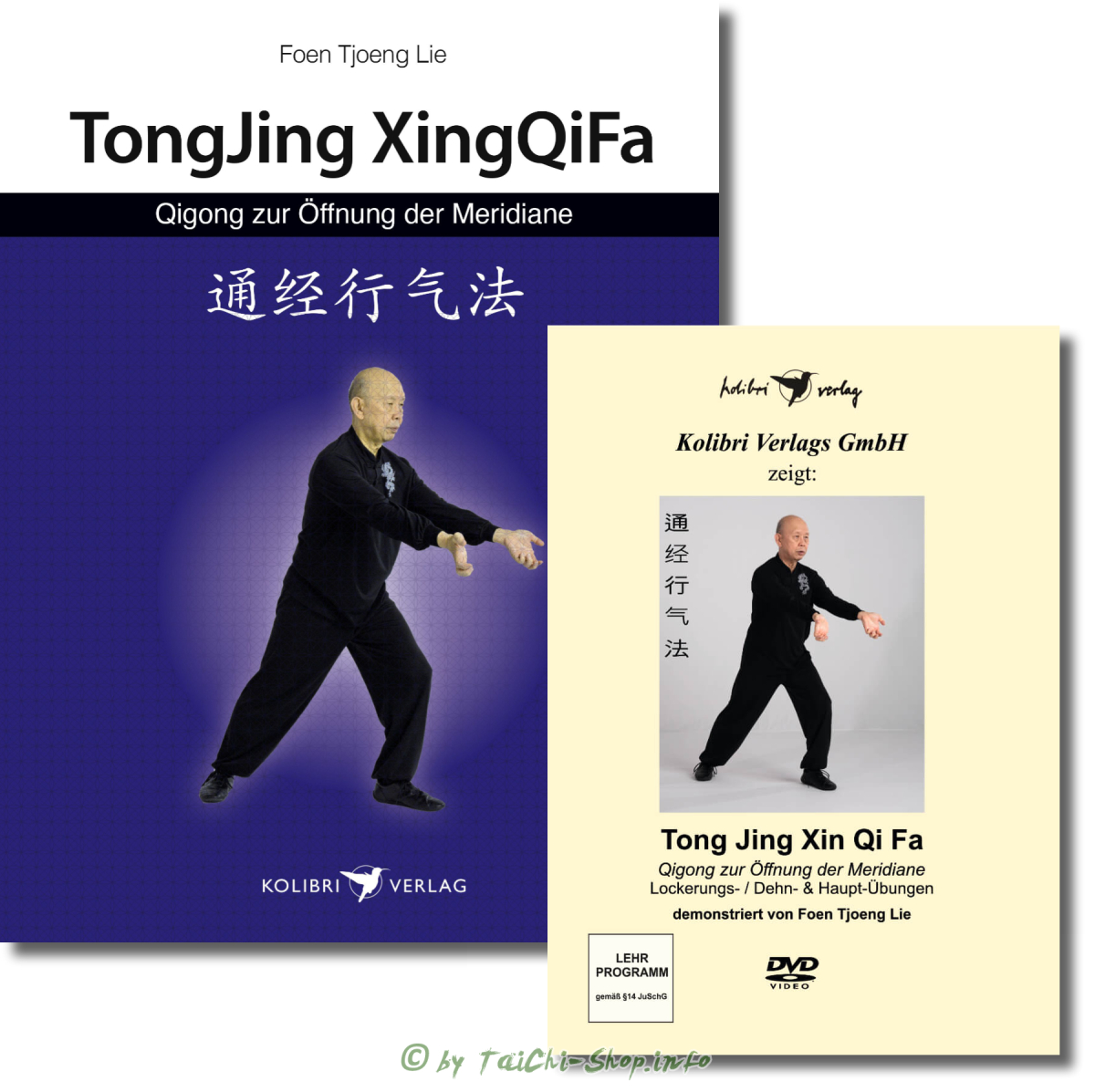 TongJing XingQiFa / Qigong zur Öffnung der Meridiane - Buch + DVD
