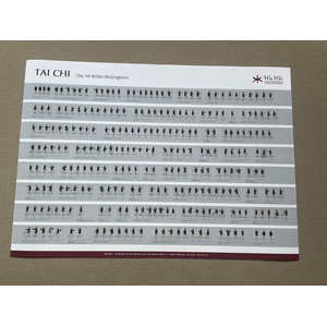 Tai Chi Poster: Die 48 Bilder Beijingform