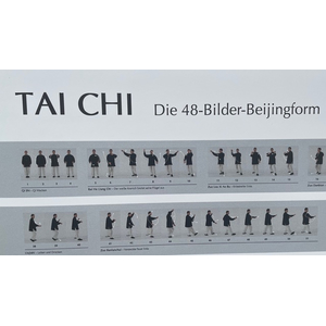 Tai Chi Poster: Die 48 Bilder Beijingform