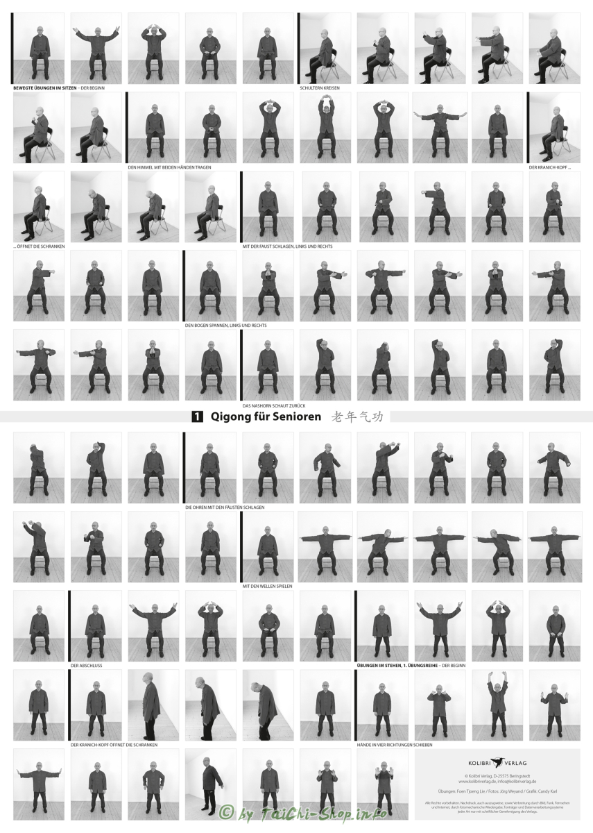 Poster Qigong für Senioren