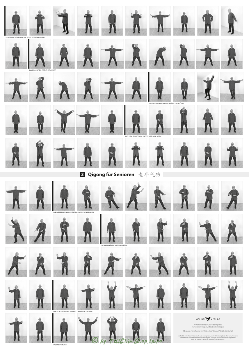 Poster Qigong für Senioren