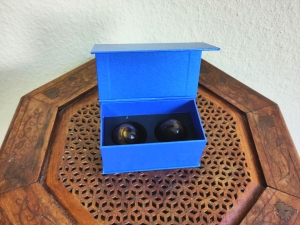 Qigong Kugeln Edelstein Tigerauge 4 cm