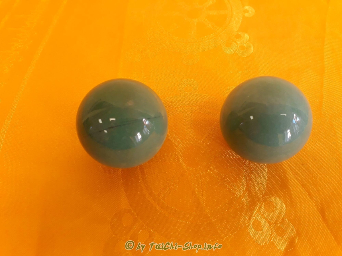 Qigong Kugeln Edelstein Aventurin 4 cm