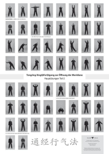 Poster TongJing XingQiFa - Qigong zur Öffnung der Meridiane
