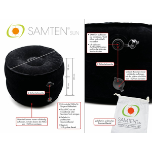 Aufblasbares Meditationskissen Samten sun
