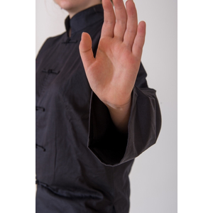 Tai Chi Anzug Baumwolle/ schwarz Tai Chi Anzug Baumwolle/ schwarz