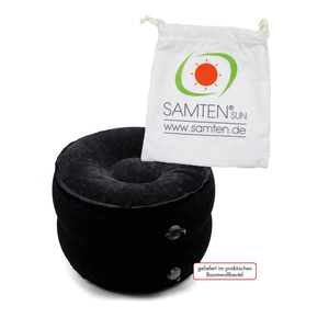 Aufblasbares Meditationskissen Samten sun schwarz Aufblasbares Meditationskissen Samten sun schwarz