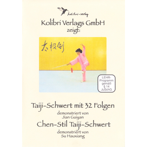 DVD: Tai Chi Schwertform mit 32 Folgen und Chen Stil Schwert