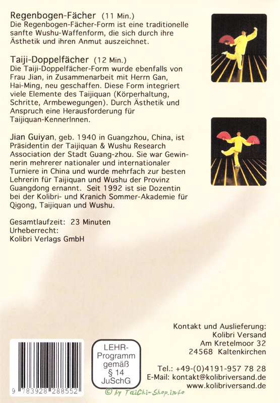 DVD: Regenbogen-Fächer / Doppelfächer