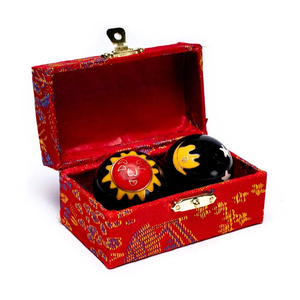 Qiqong Kugeln Sonne & Mond  3,5 cm Qiqong Kugeln Sonne & Mond  3,5 cm