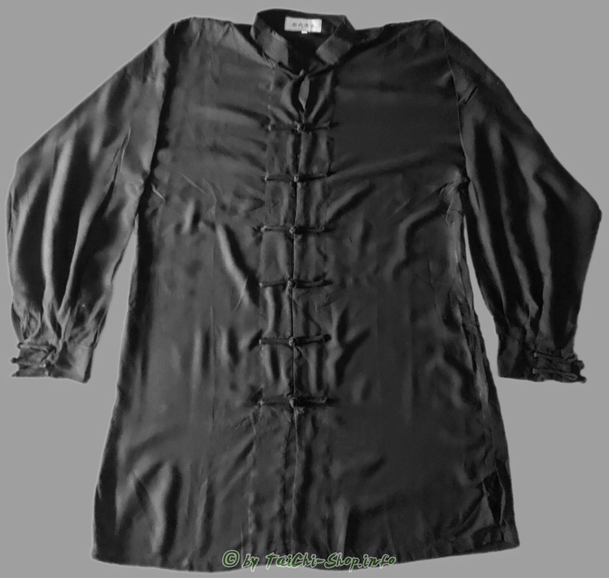 Tai Chi Anzug schwarz / Mischgewebe