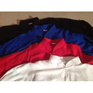 Tai Chi Anzug Viskose schwarz 180 cm