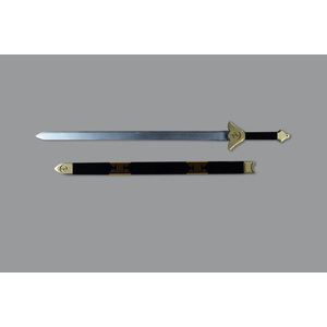 Lackiertes Holzschwert