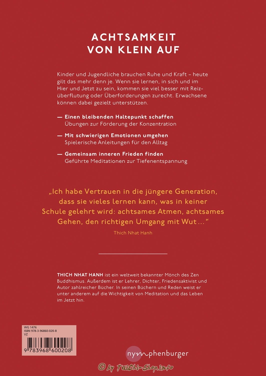 Buch: Thich Nhat Hanh: Achtsamkeit mit Kindern