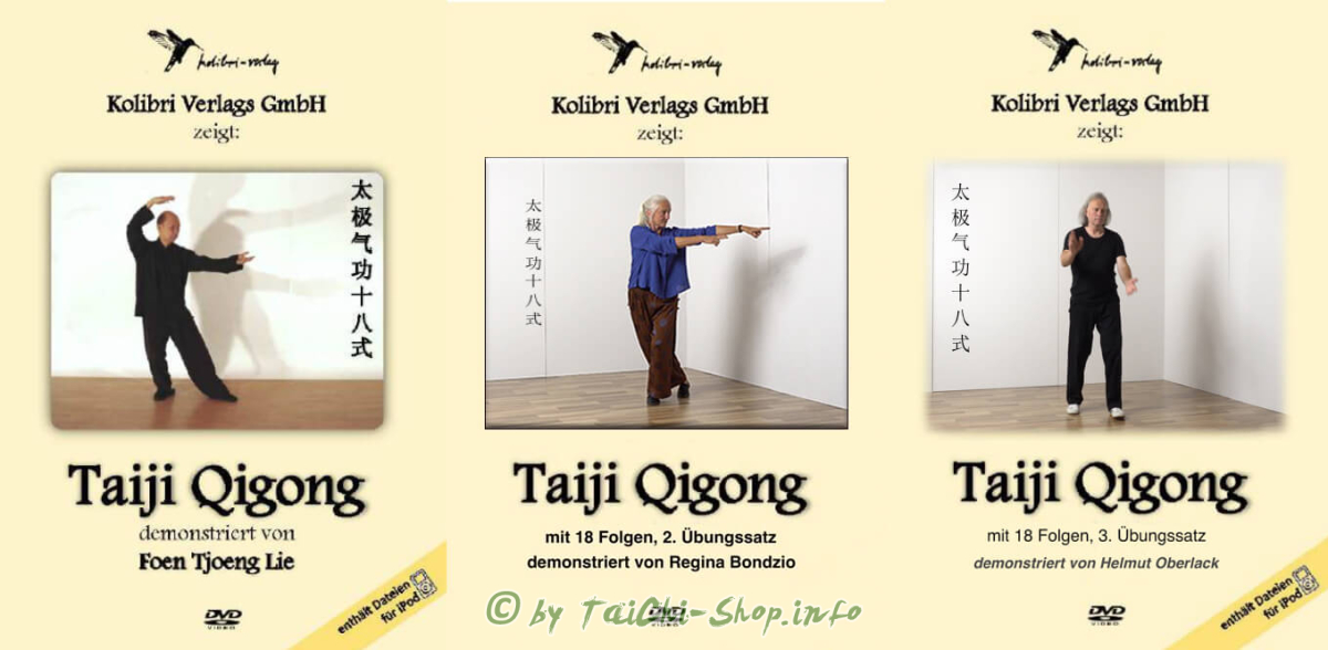DVD Set - Taiji Qigong mit 18 Folgen
