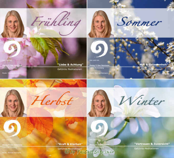 CD Set - Geführte Meditationen Vier Jahreszeiten