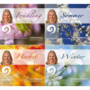 CD Set - Gefhrte Meditationen Vier Jahreszeiten