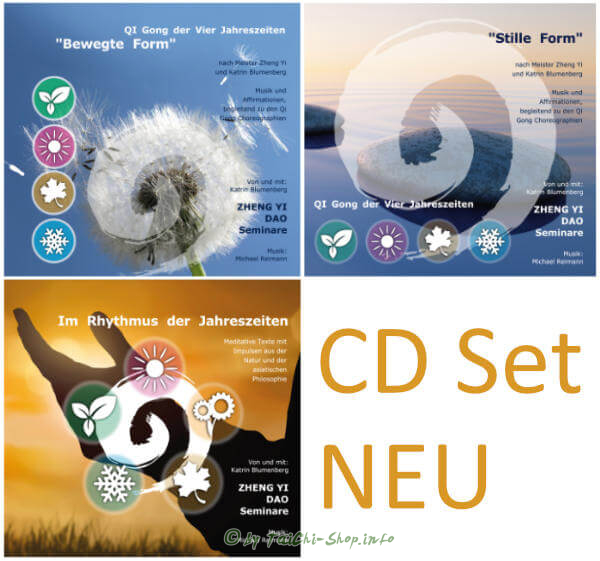 CD Set - Qigong der Vier Jahreszeiten