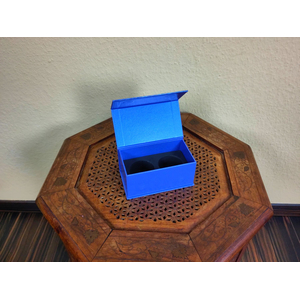 Qigong Kugel Box / blau