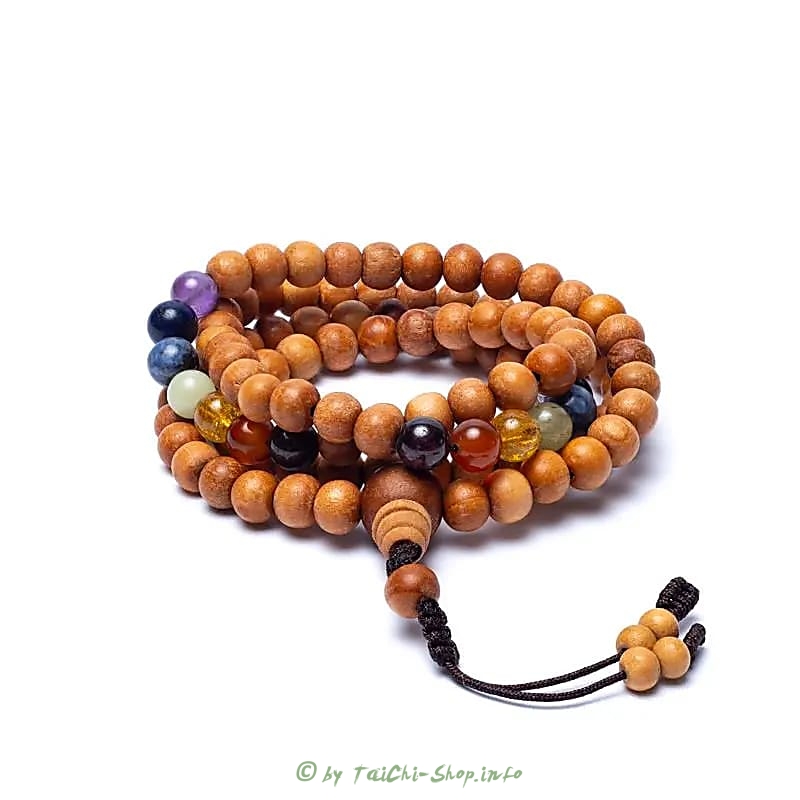 Mala Chakra Kadamholz 108 Perlen
