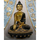Buddha Statue feuervergoldet 21cm