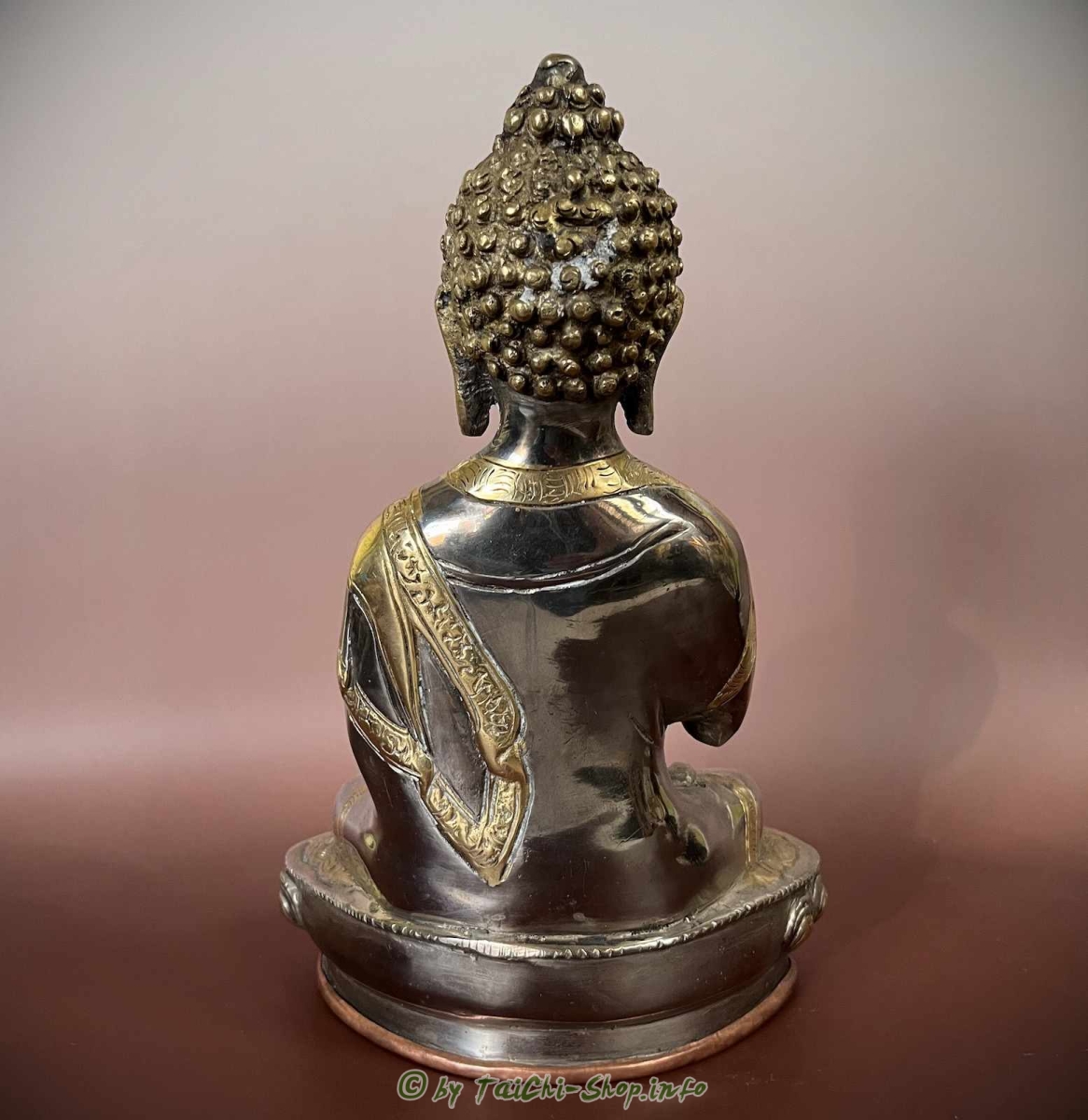 Buddhastatue Indien Schutzgeste 27cm