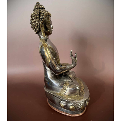 Buddhastatue Indien Schutzgeste 27cm
