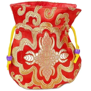 Mala Tasche - Brokat rot