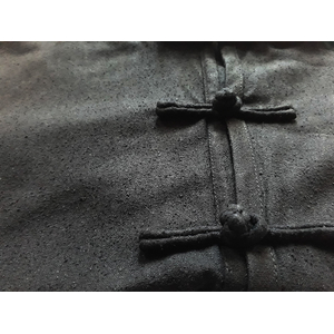 Gabory Tai Chi Jacke aus feinster Rohseide L/XL schwarz