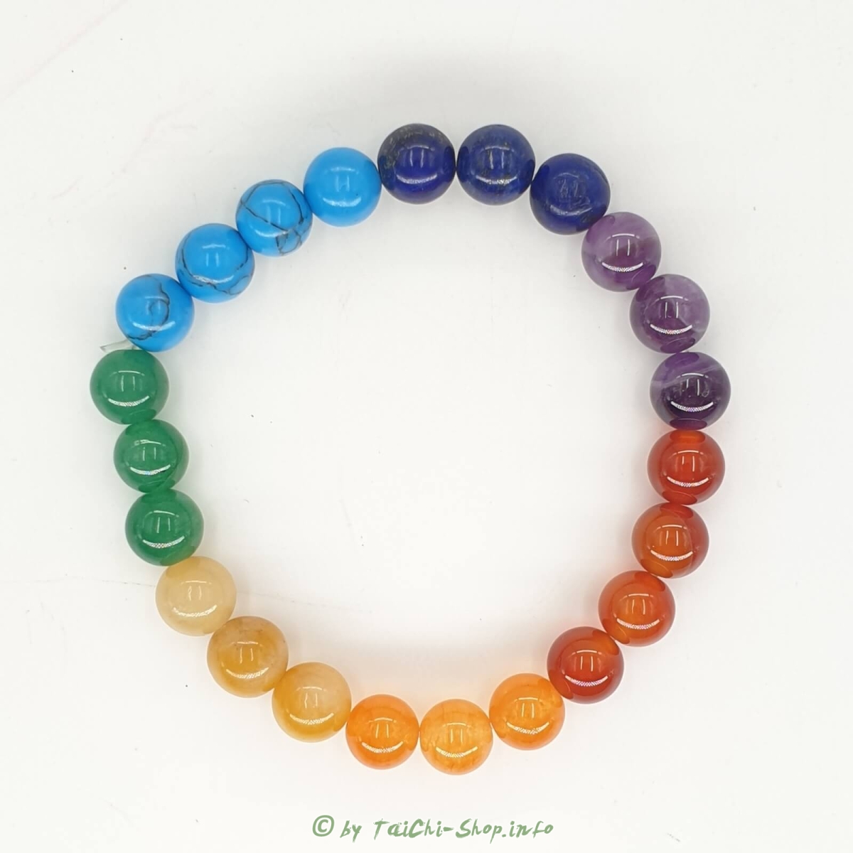 Chakra Armband - elastisch - mit Geschenkbox