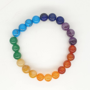 Chakra Armband - elastisch - mit Geschenkbox