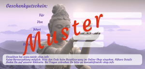 Geschenkgutschein als PDF zum Selbstausdrucken 25 Euro