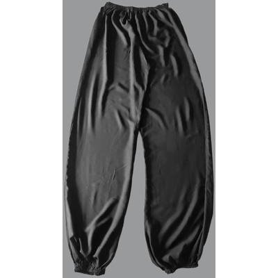 Tai Chi Anzug schwarz / Mischgewebe 150cm