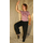 Tai Chi Wickelhose Schwarz OHNE G�rtel 170 cm
