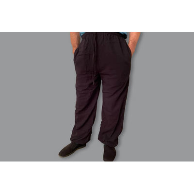 Tai Chi Baumwollhose schwarz 150 cm