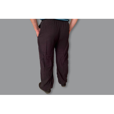 Tai Chi Baumwollhose schwarz 170 cm