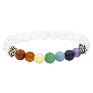 Chakraarmband Bergkristall Chakraarmband Bergkristall