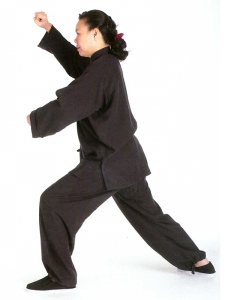 Gabory Tai Chi Anzug aus Baumwolle S/M dunkelblau
