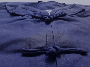 Gabory Tai Chi Anzug aus Baumwolle L/XL dunkelblau